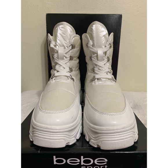 BEBE Jadah Lug Sole Hiking Boots 🤍 - Picture 16 of 17